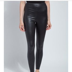 Lysse vegan faux leather leggings size M